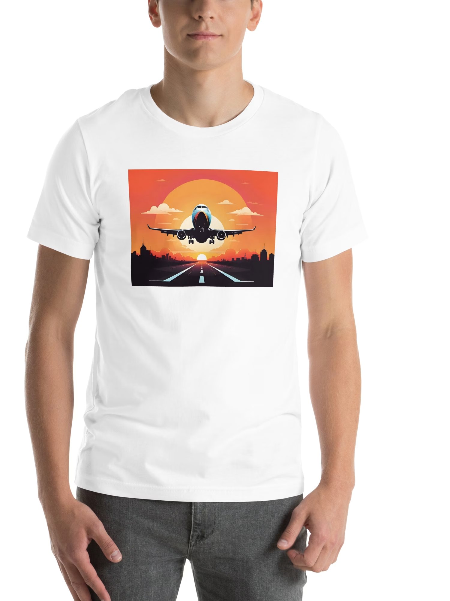 Sunset Takeoff T-shirt product image (4)