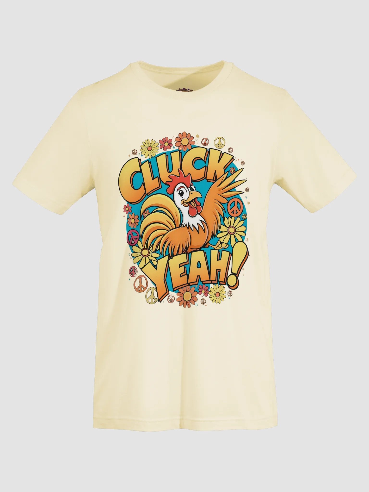 Cluck Yeah! Groovy Rooster T-Shirt product image (4)