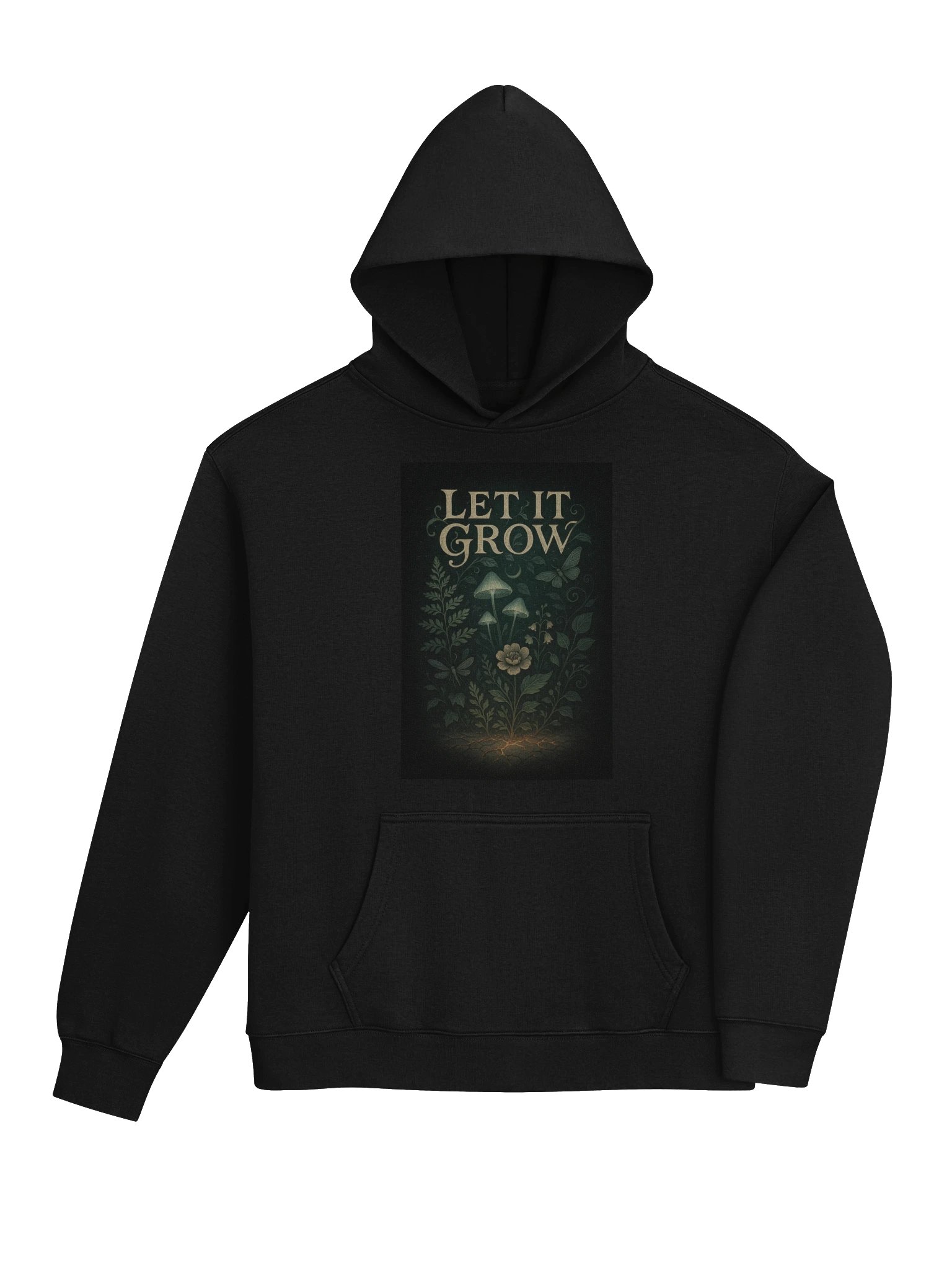 LET IT GROW Relaxed Hoodie product image (13)