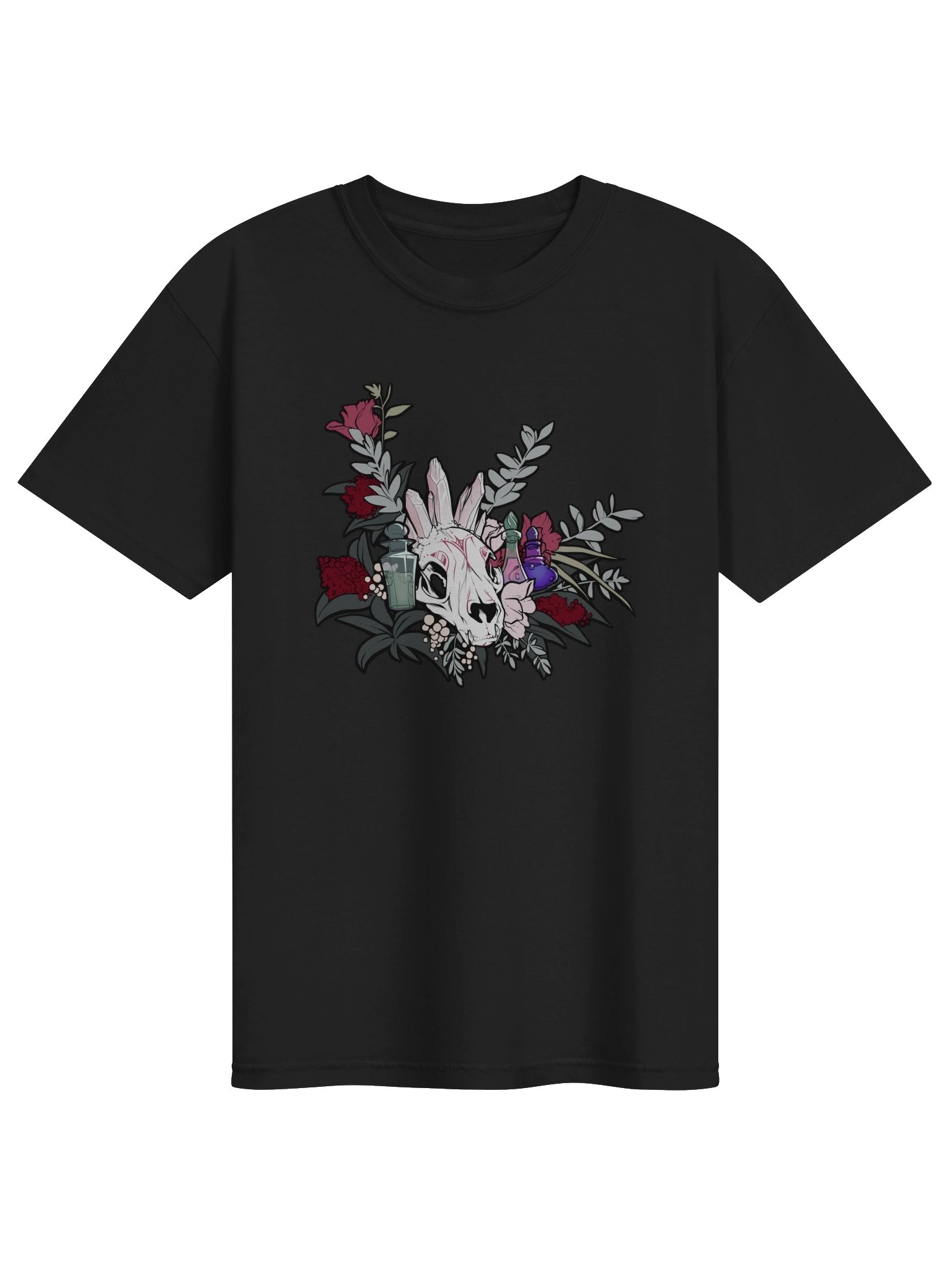 Floral Skull || Unisex T-Shirt product image (1)