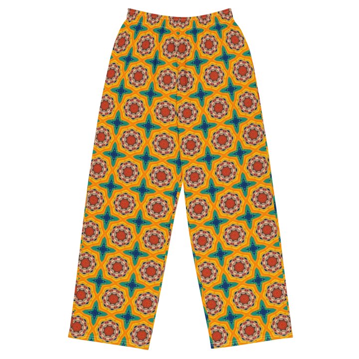 Yellow Bloom Wide Leg Pant product image (2)