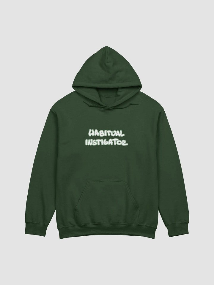 HABITUAL INSTIGATOR (lined design, #96B697) classic hoodie product image (2)