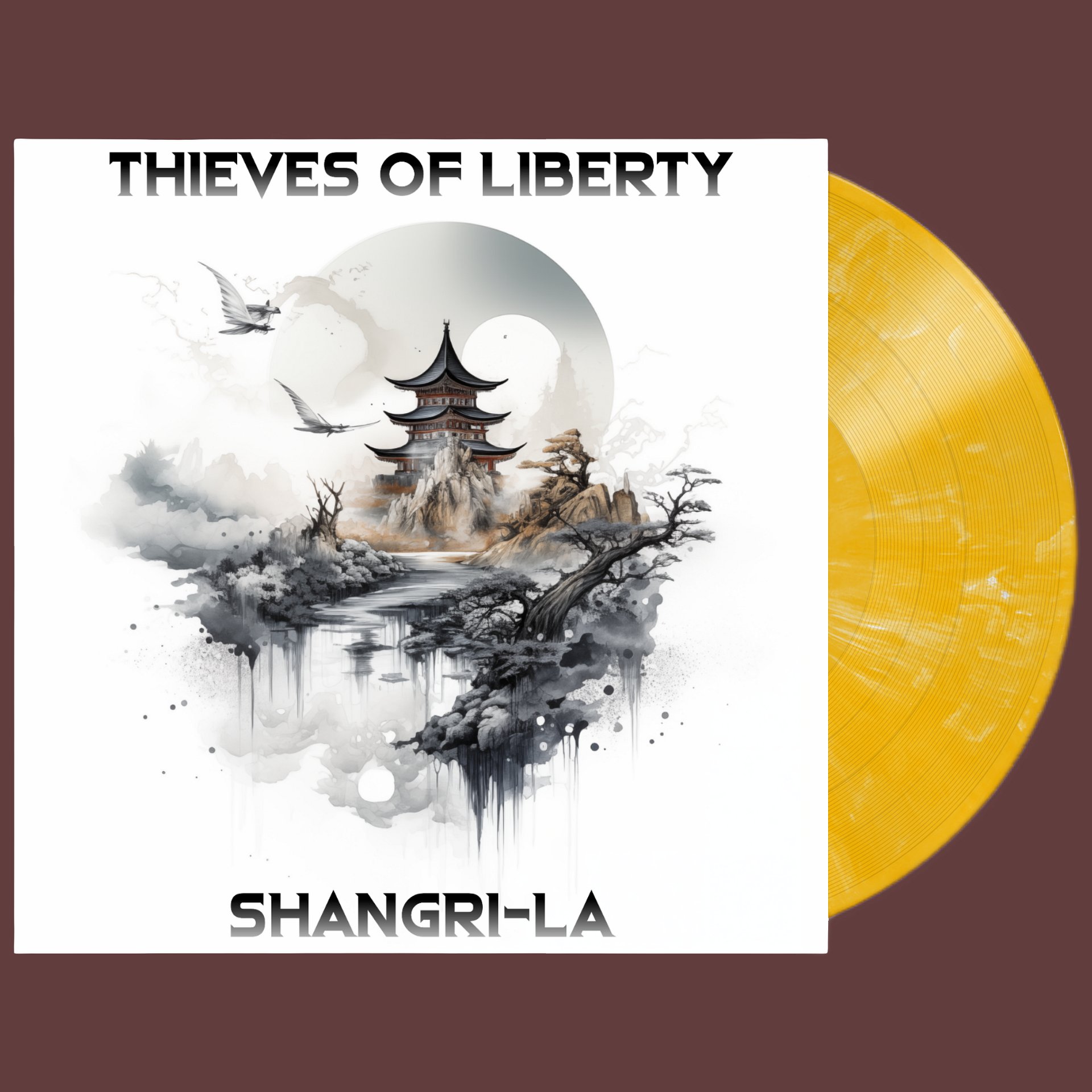 Shangri-La Vinyl (Gold Marble) product image (1)