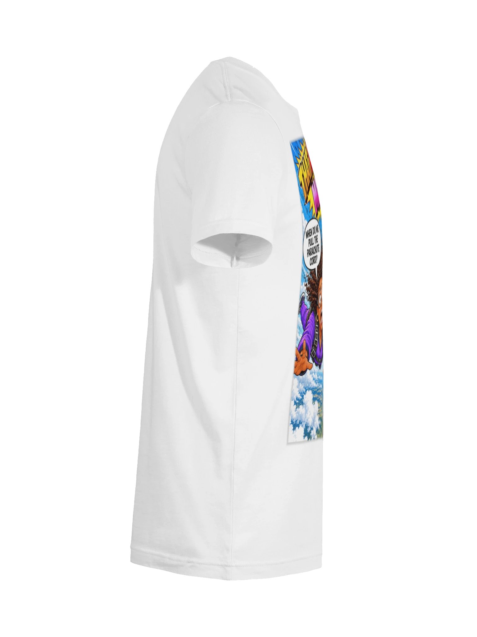 1 Earth Prints Skydiving Ladies Bella+Canvas 3001 Tee product image (28)