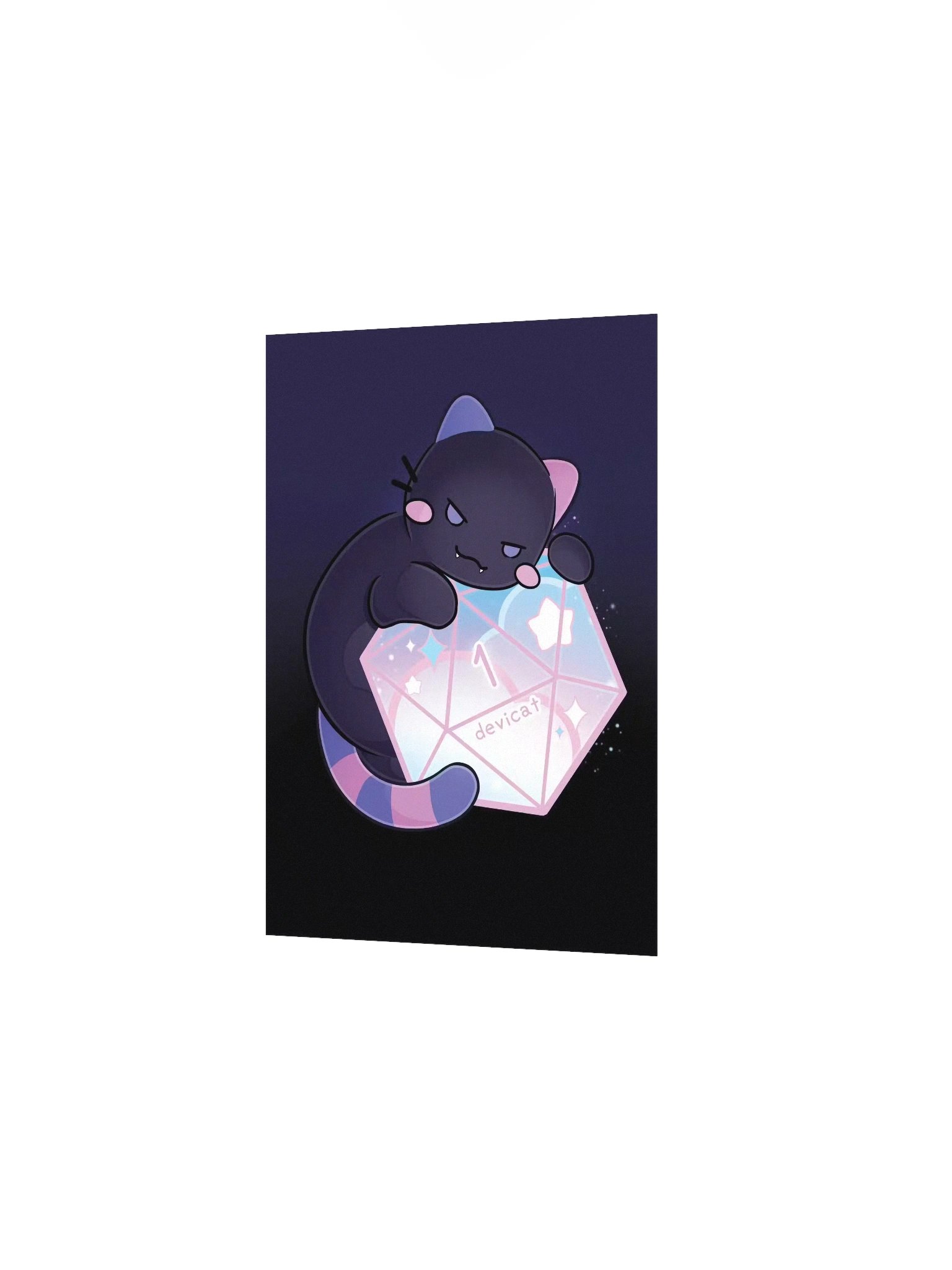 CandiCat Void Cat D20 2026 Print product image (2)