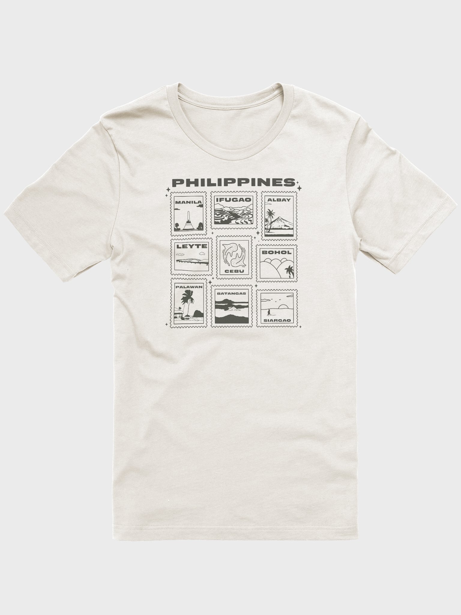Philippines Stamps T-shirt product image (1)