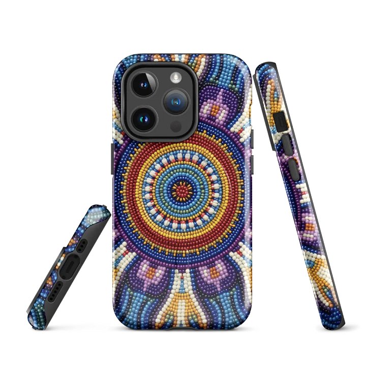 Faux-Beaded Symmetry iPhone® Tough Case product image (3)