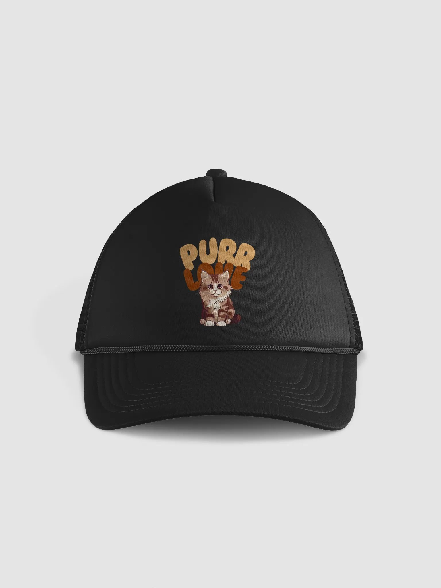 Purr Love Foam Trucker Hat product image (1)
