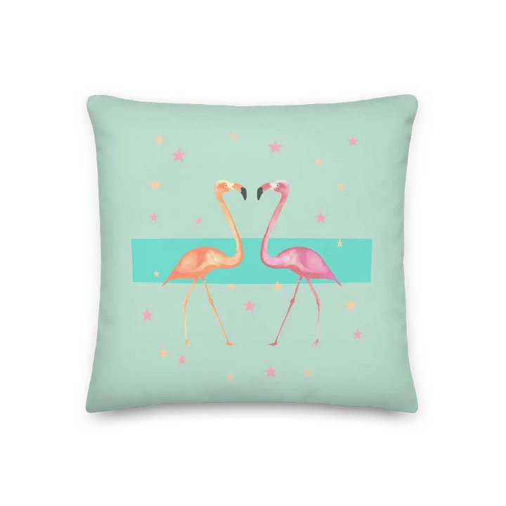 Flamboyant Flamingos Premium Pillow product image (3)