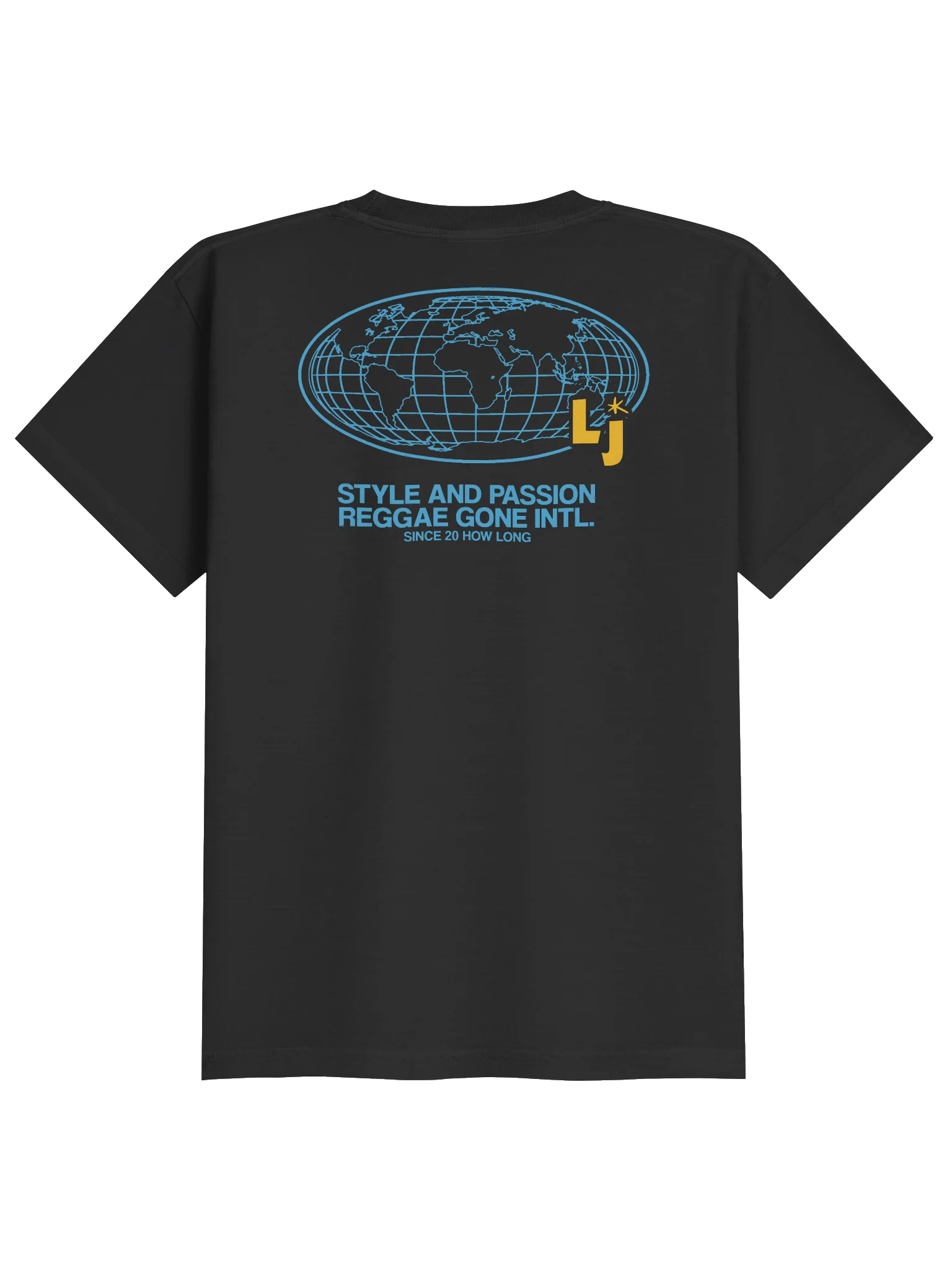 REGGAE GONE INTL Youth Garment-Dyed Heavyweight T-Shirt product image (2)