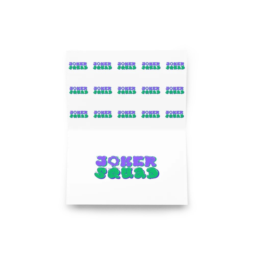 JokerSquad | Greeting Card product image (7)