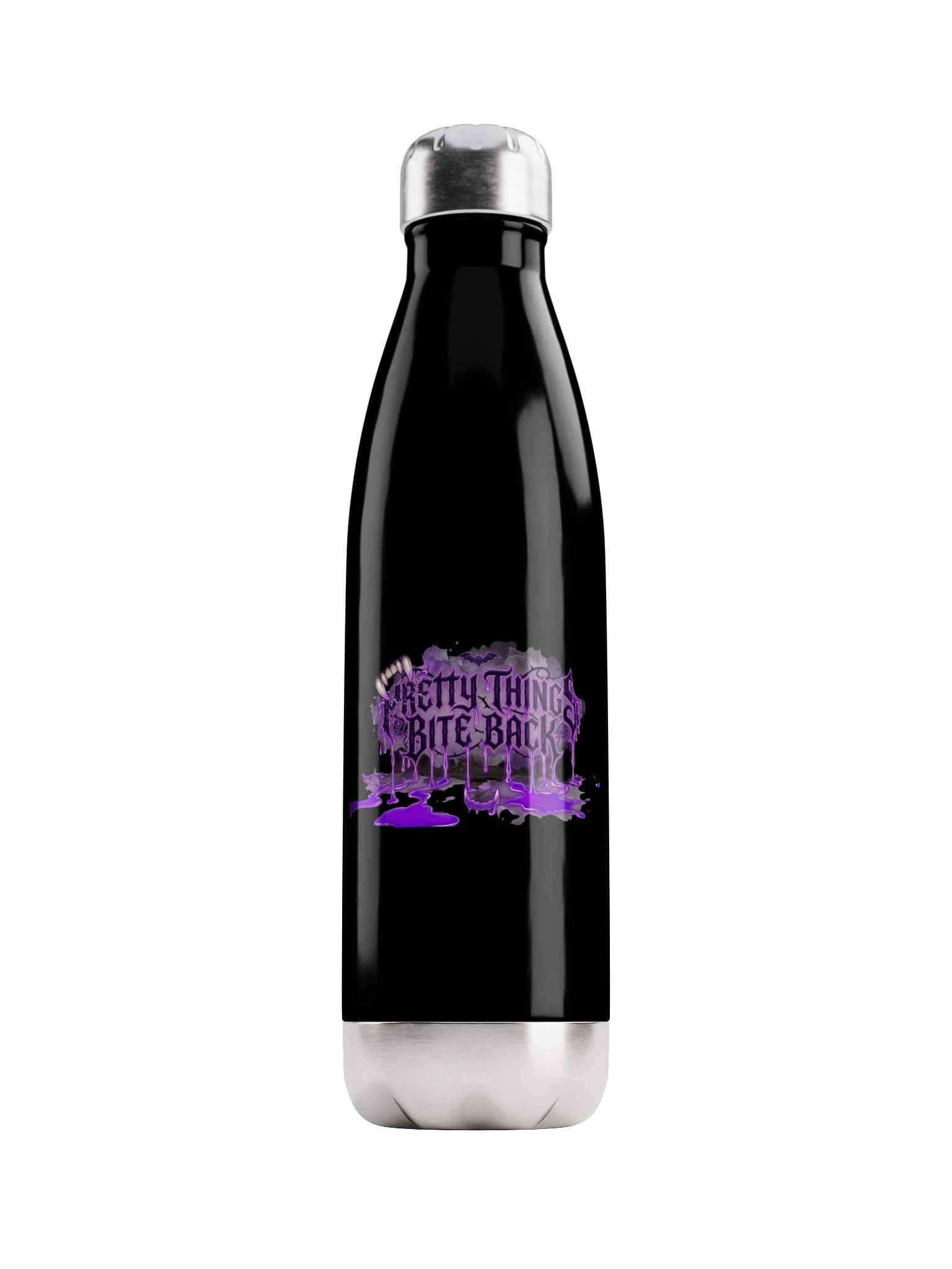 Pretty Things Bite Back Stainless Steel Water Bottle product image (1)