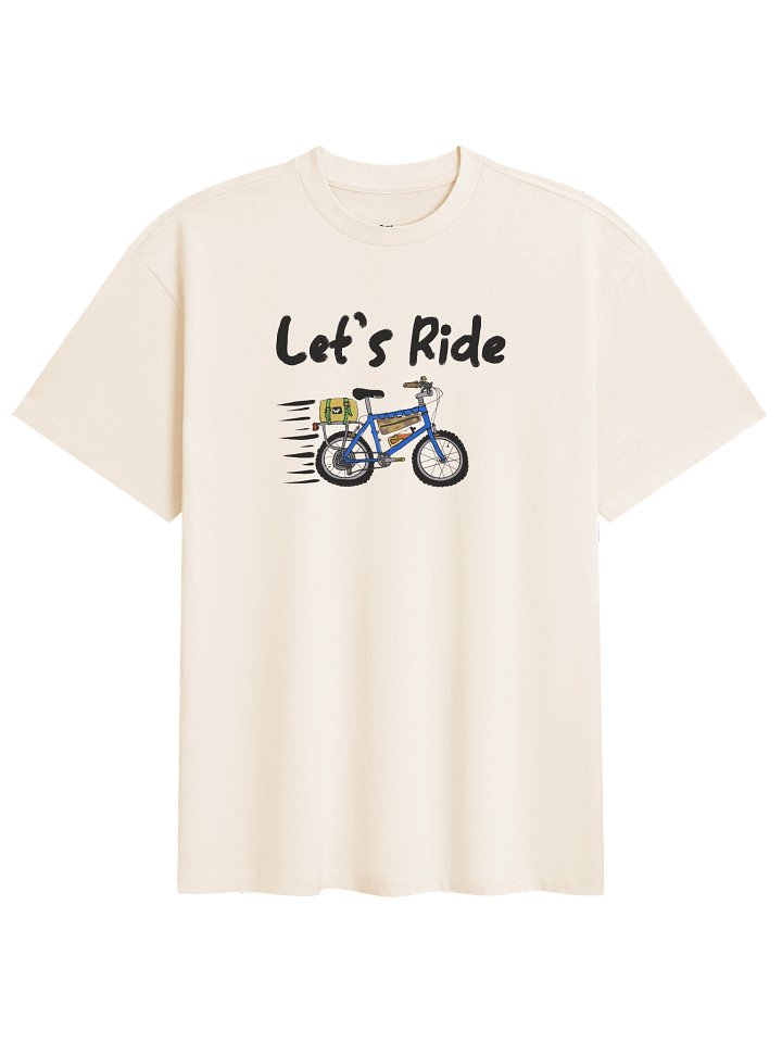 Heavyweight Oversized Let's Ride Tee product image (1)