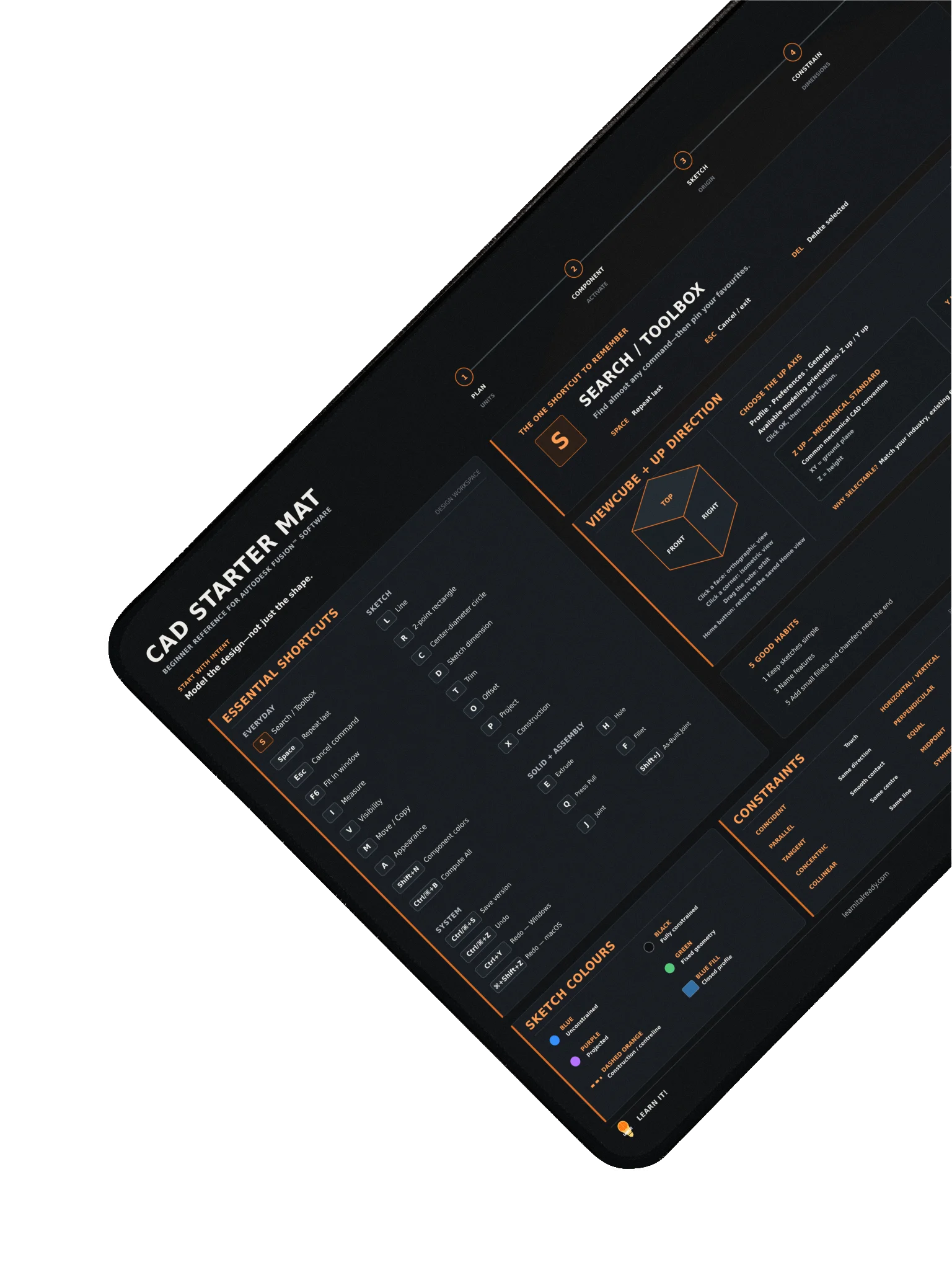 CAD Starter Mat - Night Mode product image (3)