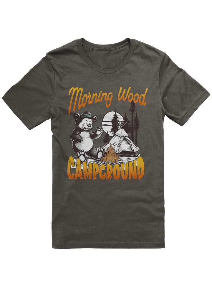 Morning Wood - Funny Campground T-shirt product image (1)