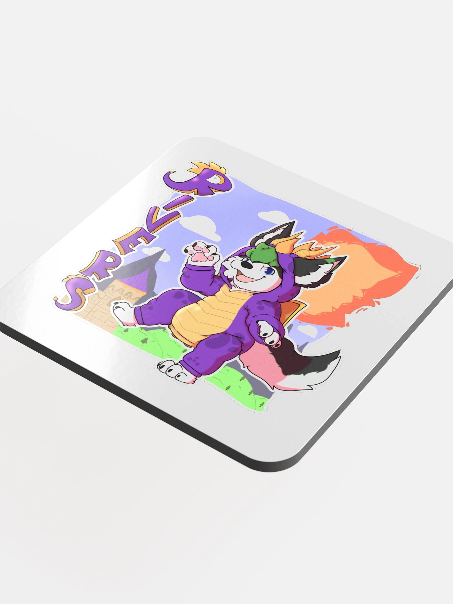 Puppy Spyro coaster product image (4)