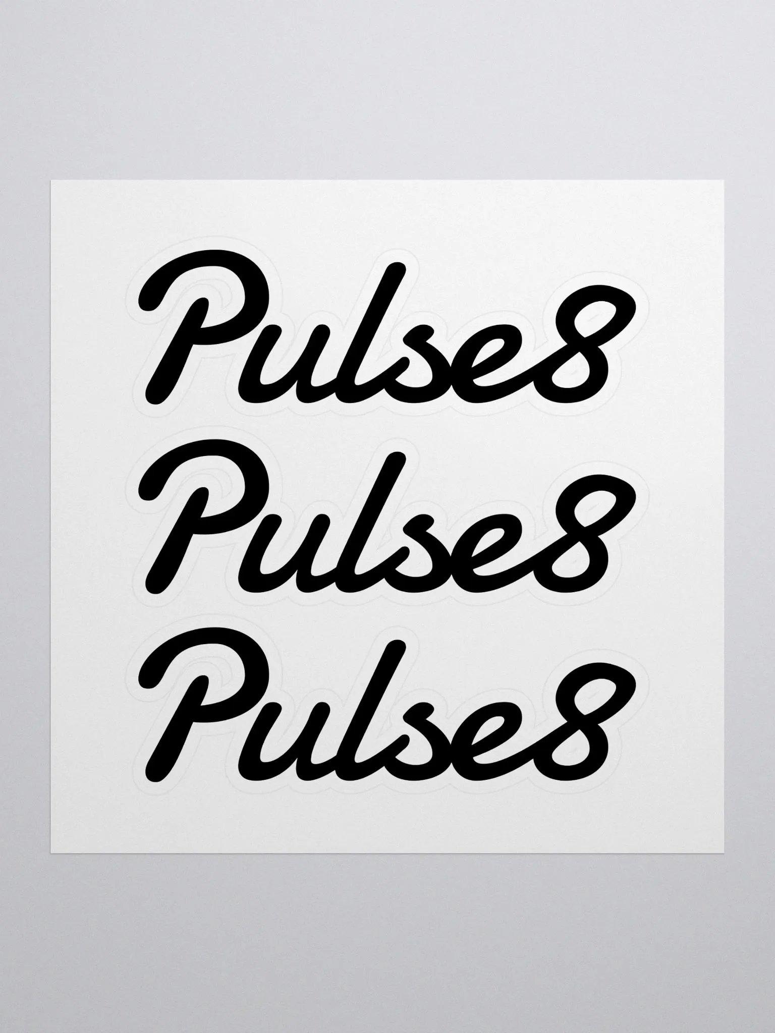 3x Classic Logo Stickers (Medium) product image (1)