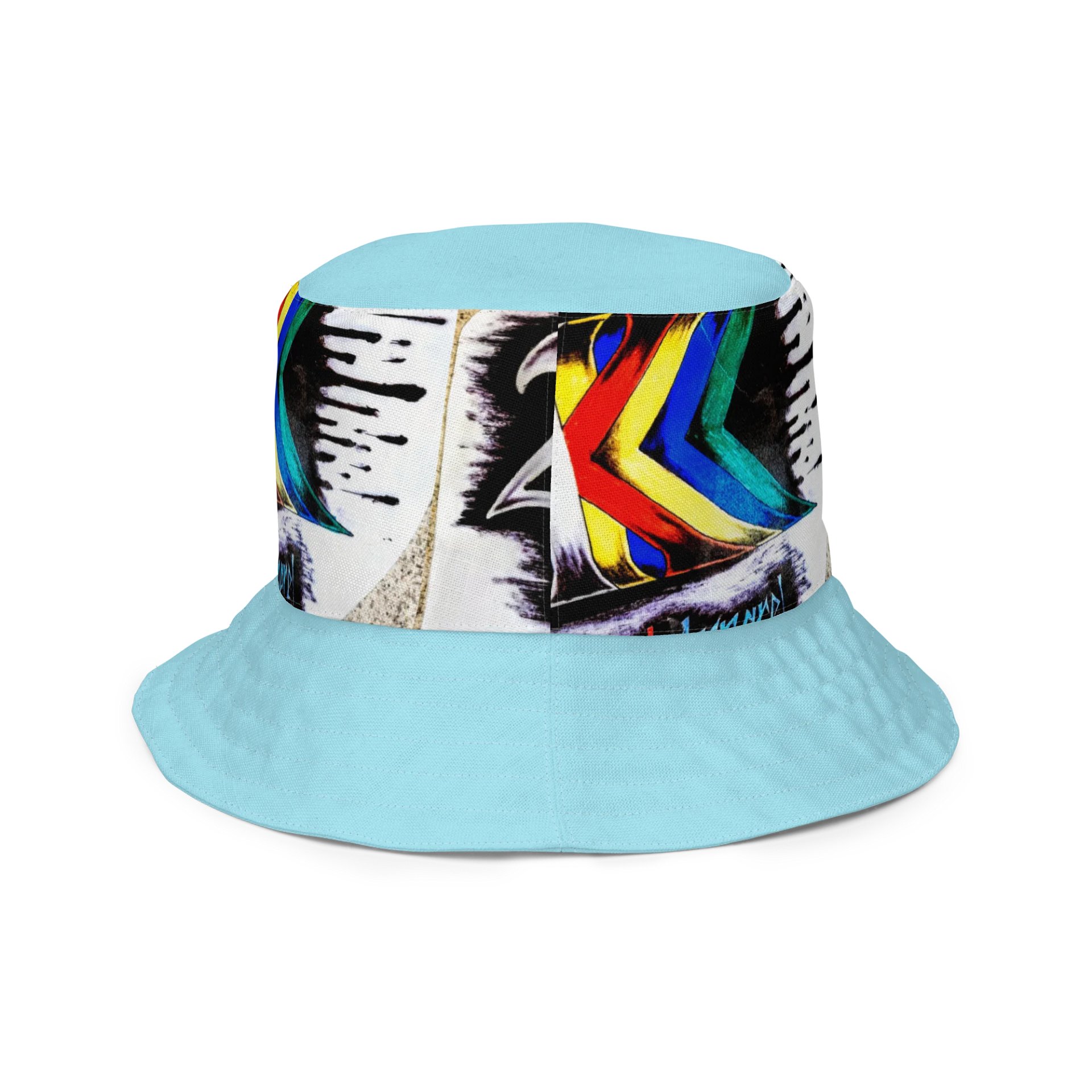 Da Culture 4K Bucket Hat Blizzard Blue product image (6)