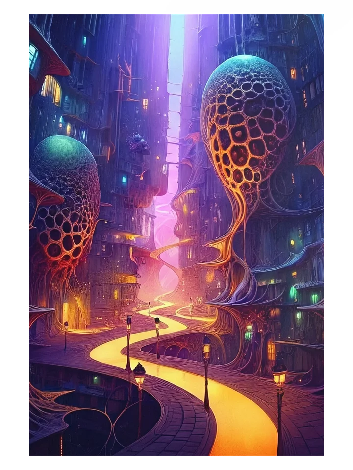 City of Lights Enhanced Matte Paper Poster product image (1)