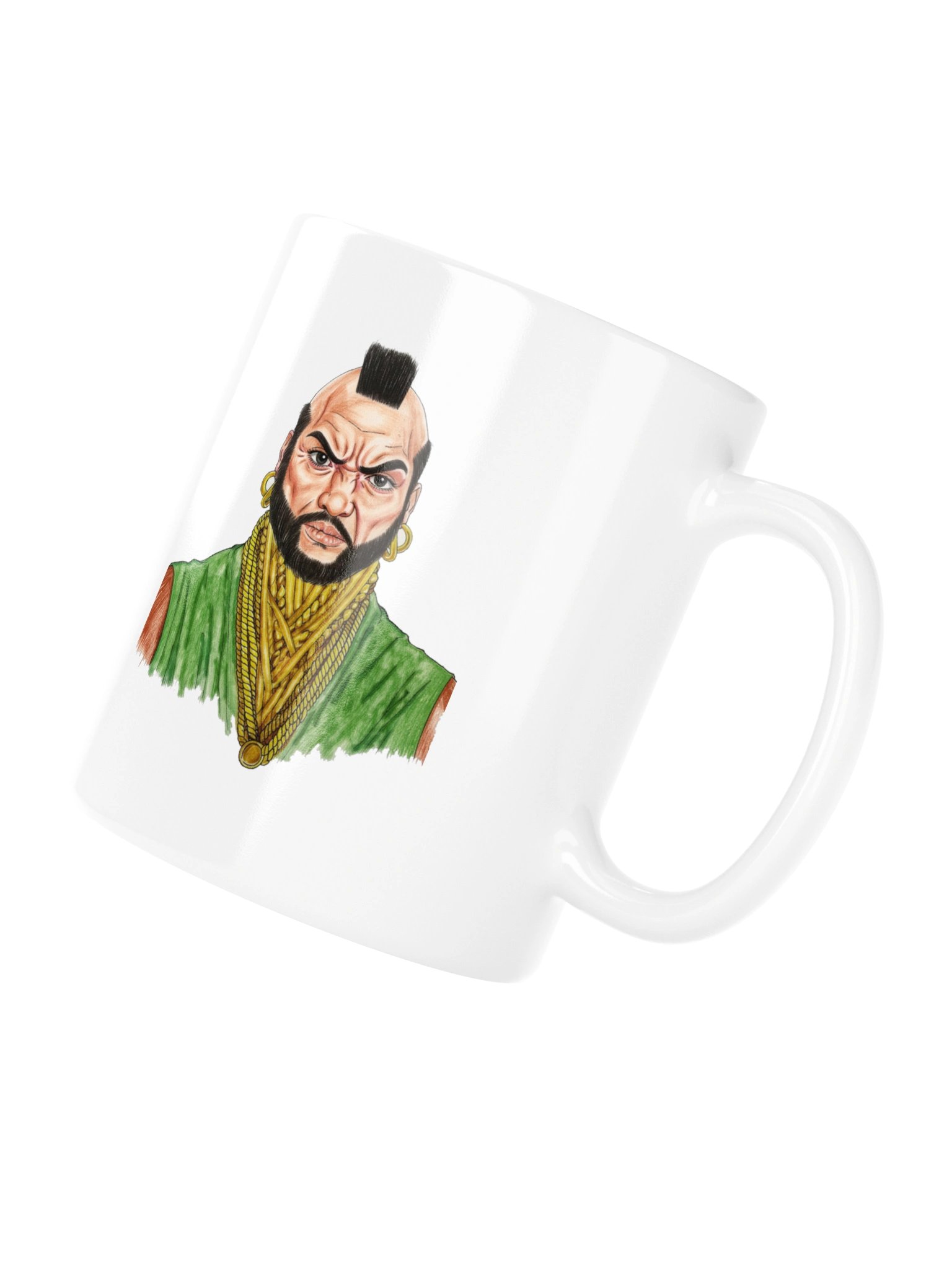 Gold Chains & Attitude — Character Portrait Mug product image (11)