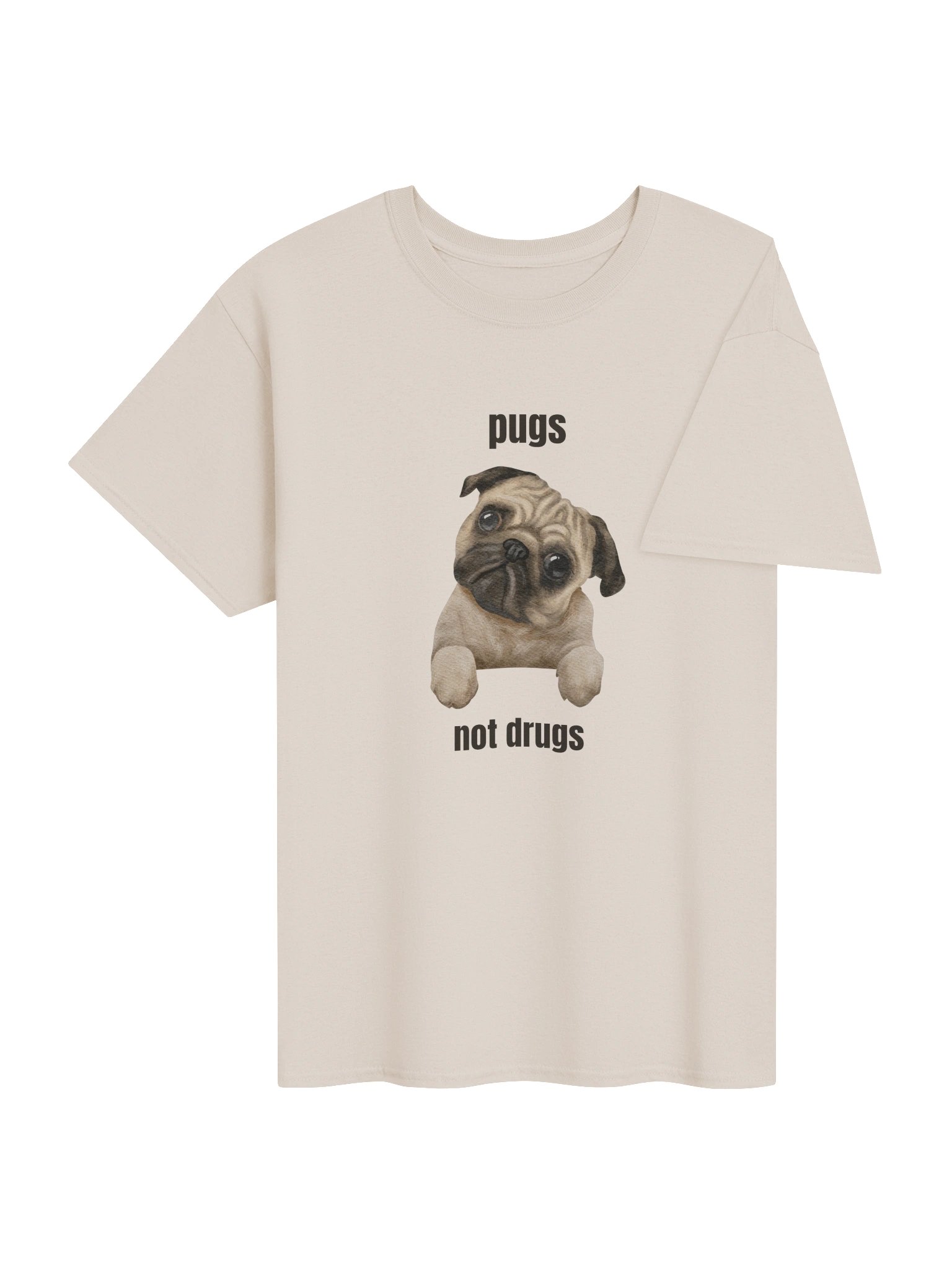 Pugs Not Drugs Tee product image (23)