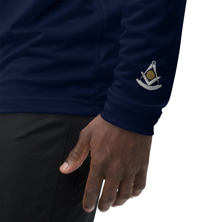 Adidas® ENS Past Master’s Quarter-Zip Pullover product image (2)