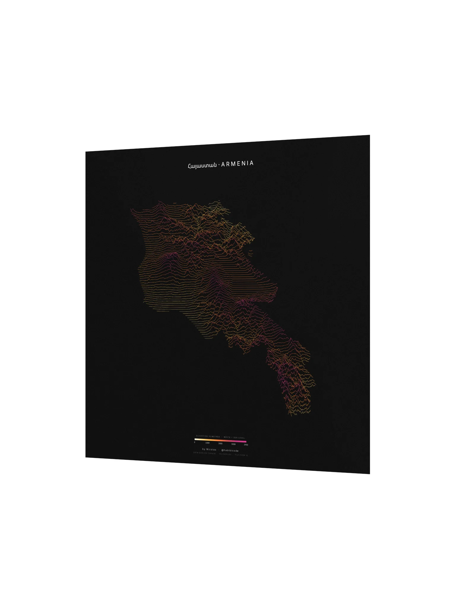 Ridgeline Poster - Armenia product image (2)