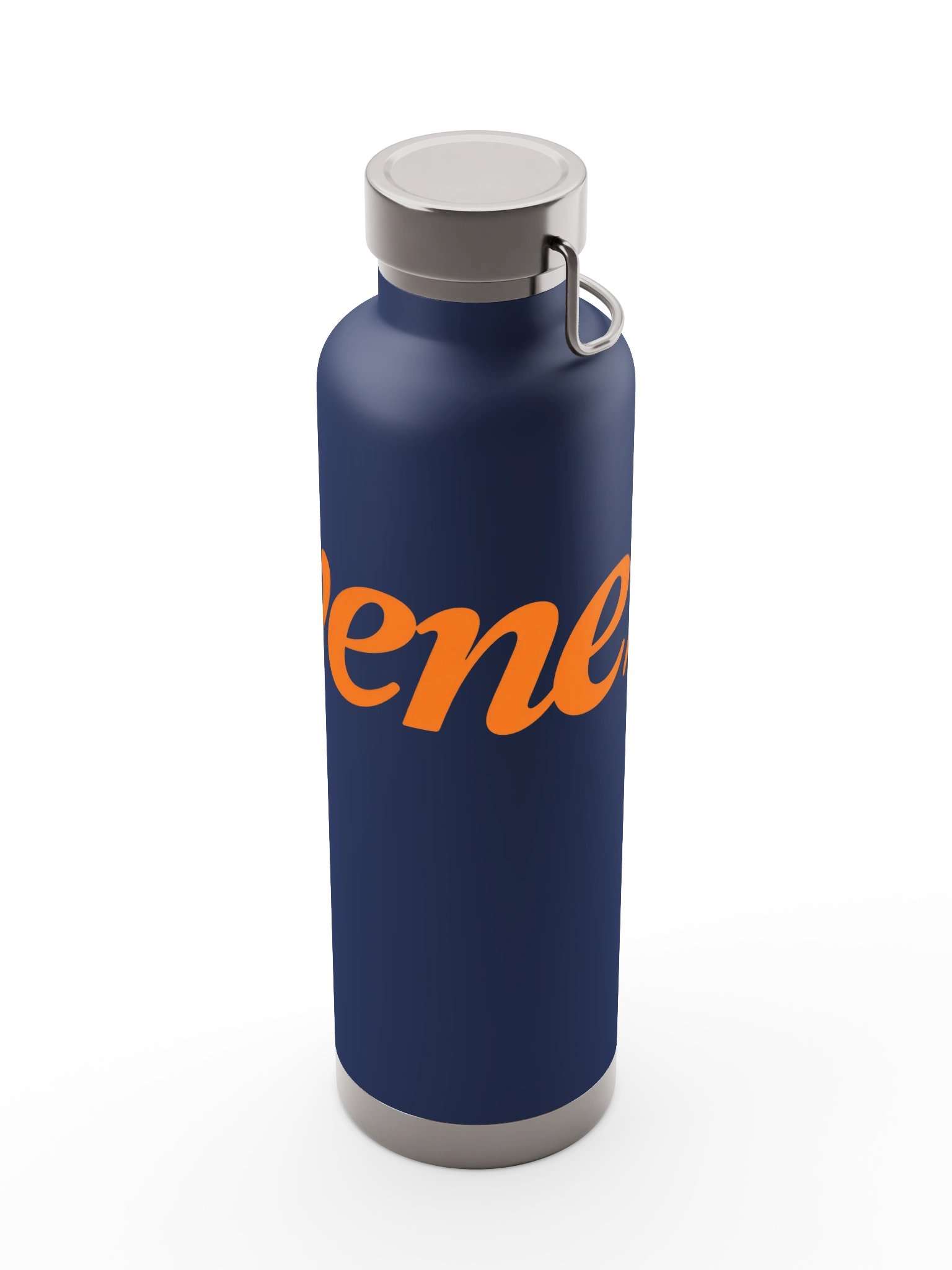 Venezia Orange Script Bottle Design product image (6)