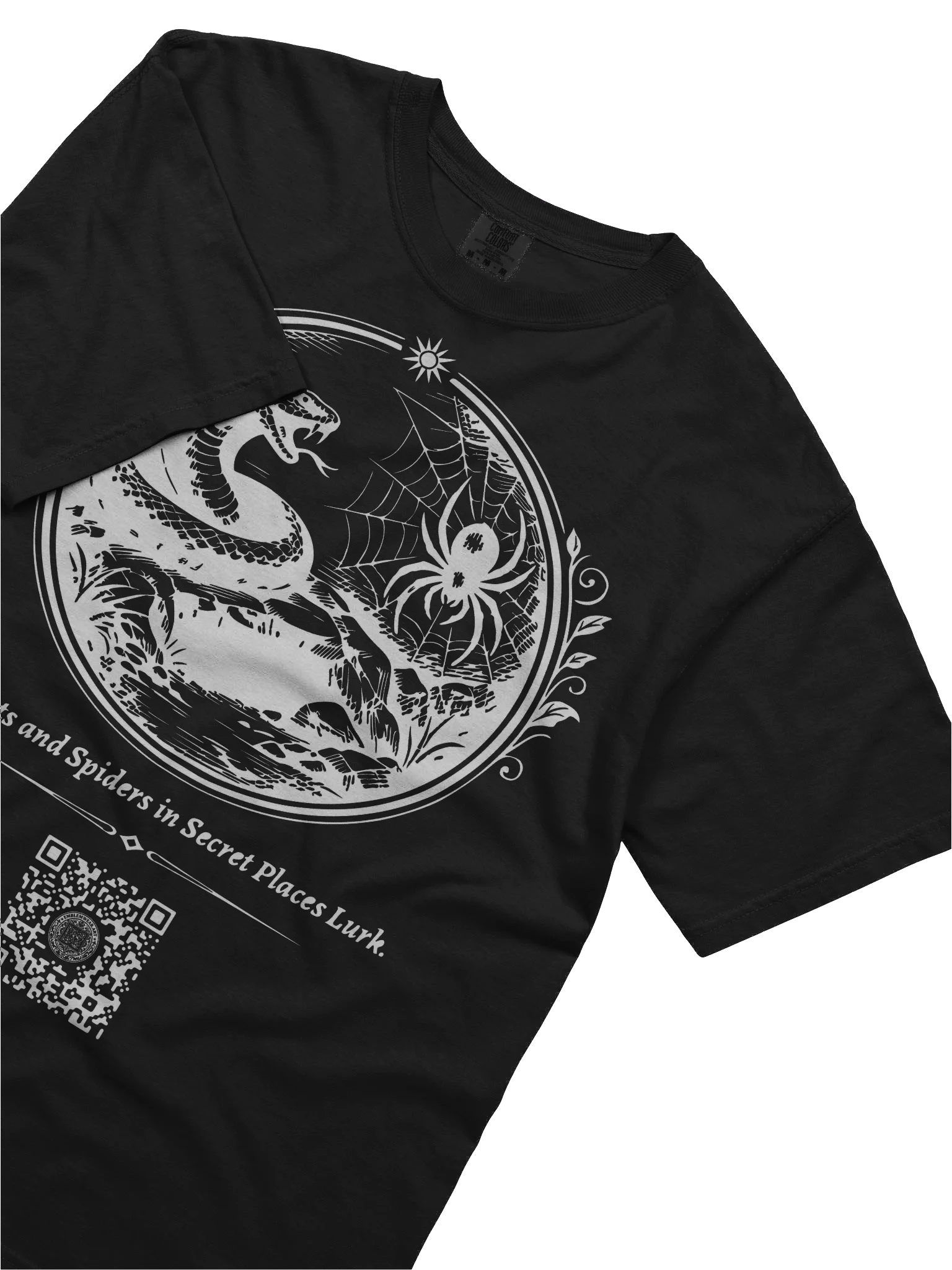 Lurking Dangers (White on Black/Color) product image (5)