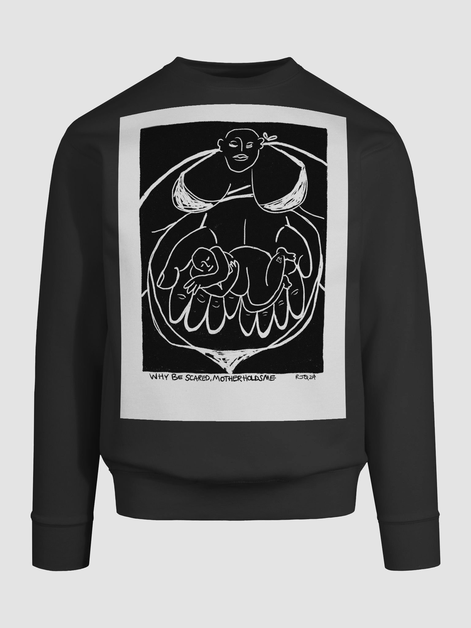 Y B SCARED (SWEATSHIRT) product image (86)