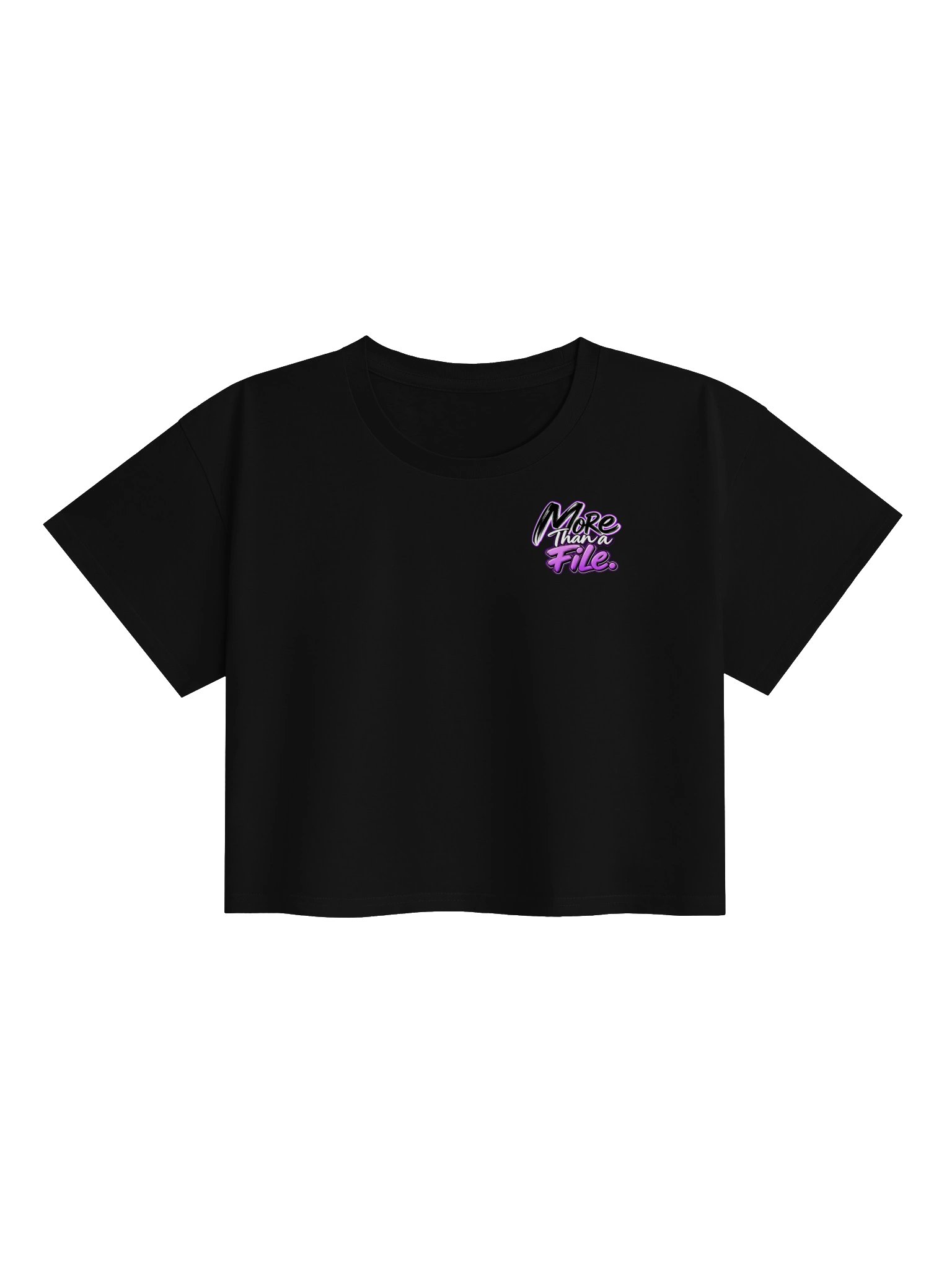 More Than a File Crop Top product image (1)