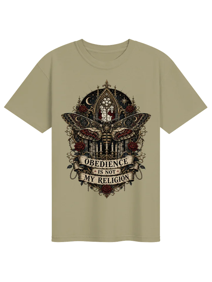 Obedience Is Not My Religion Gothic T-Shirt product image (1)