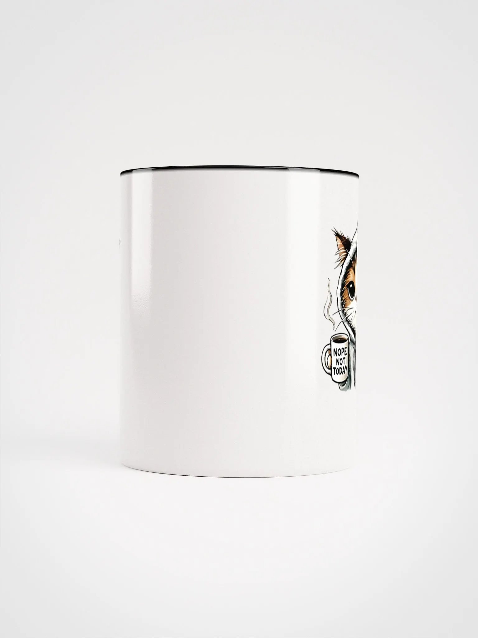 Nope, Not Today’ Sarcastic Cat Lover Mug – Durable, Funny, and Relatable product image (13)