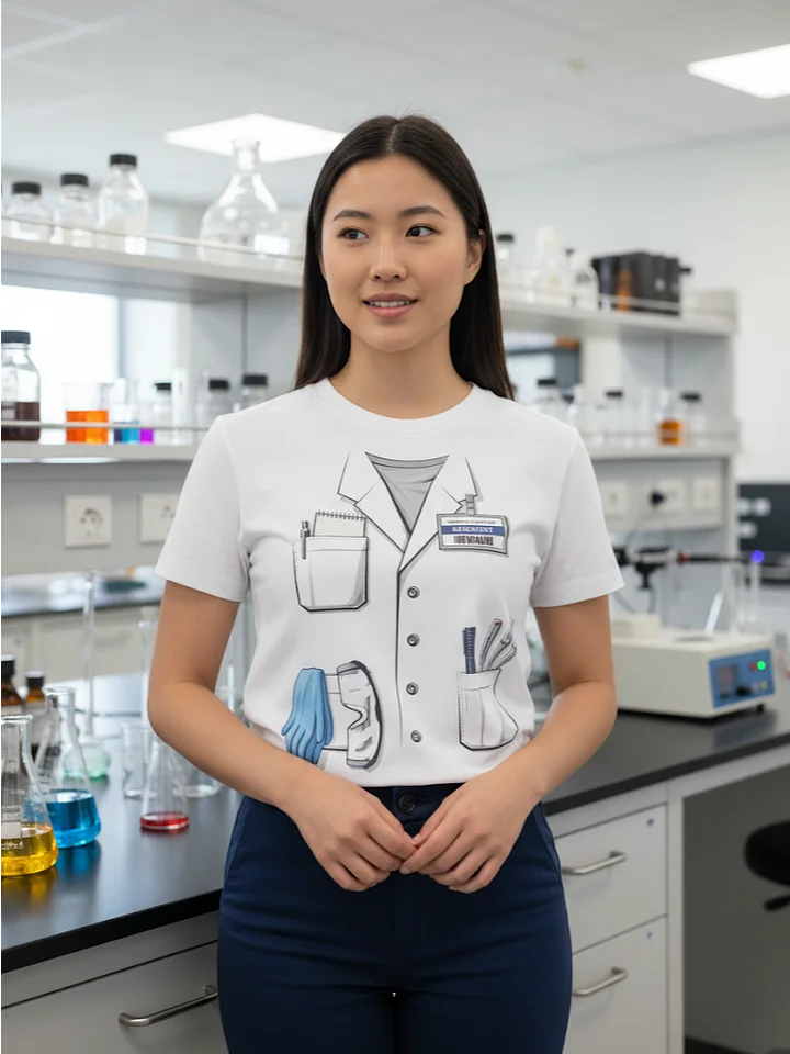 Scientist Lab Coat Costume Tee product image (1)
