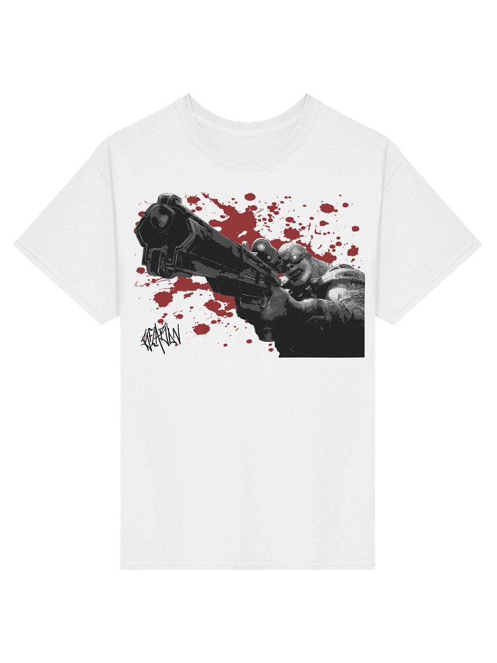 Sniper painting tee (White) product image (1)