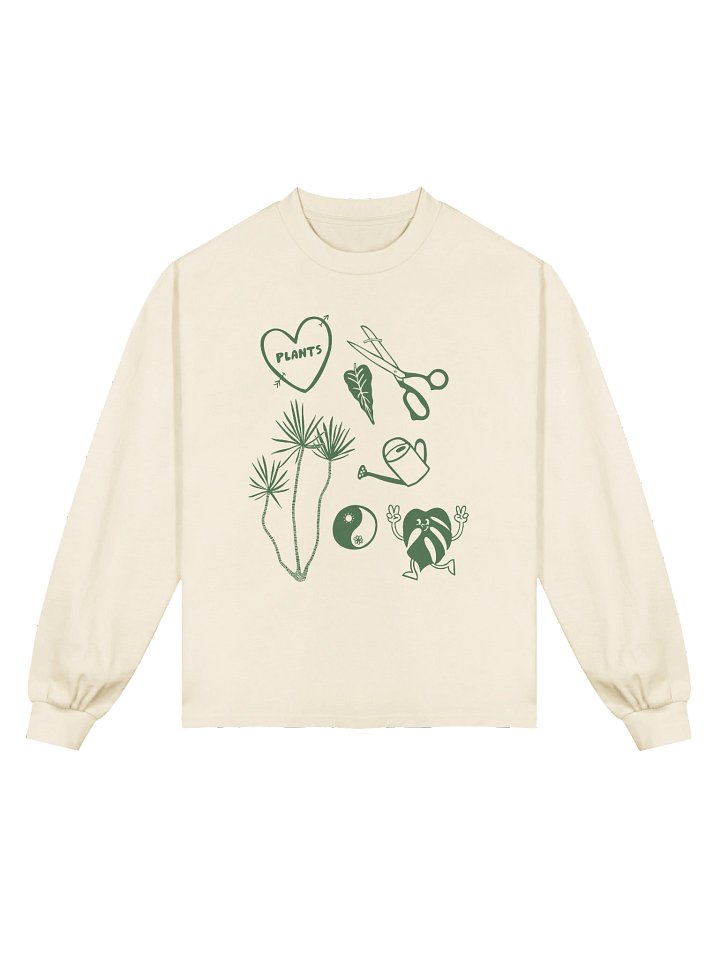 2025 PLANT DOODLES - Premium Heavyweight Long Sleeve product image (1)