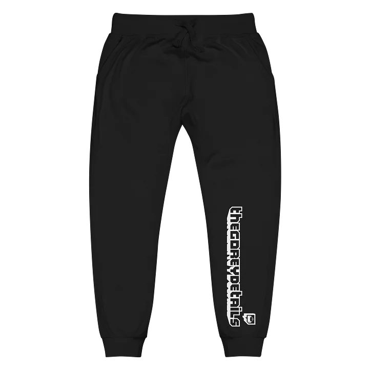 TTV White - Cotton Heritage Unisex Fleece Joggers product image (1)