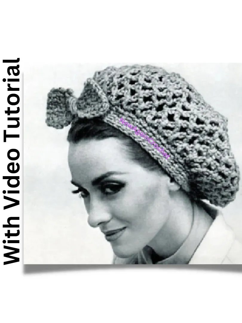 Crochet 1967 Snood Pattern + Video Tutorial product image (1)