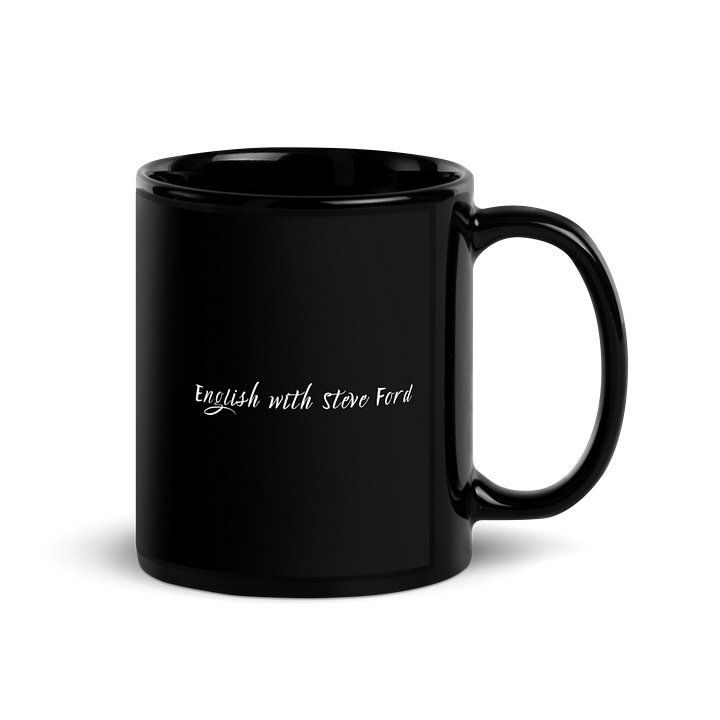 Don't Be Silly! Cook Black Ceramic Mug product image (2)