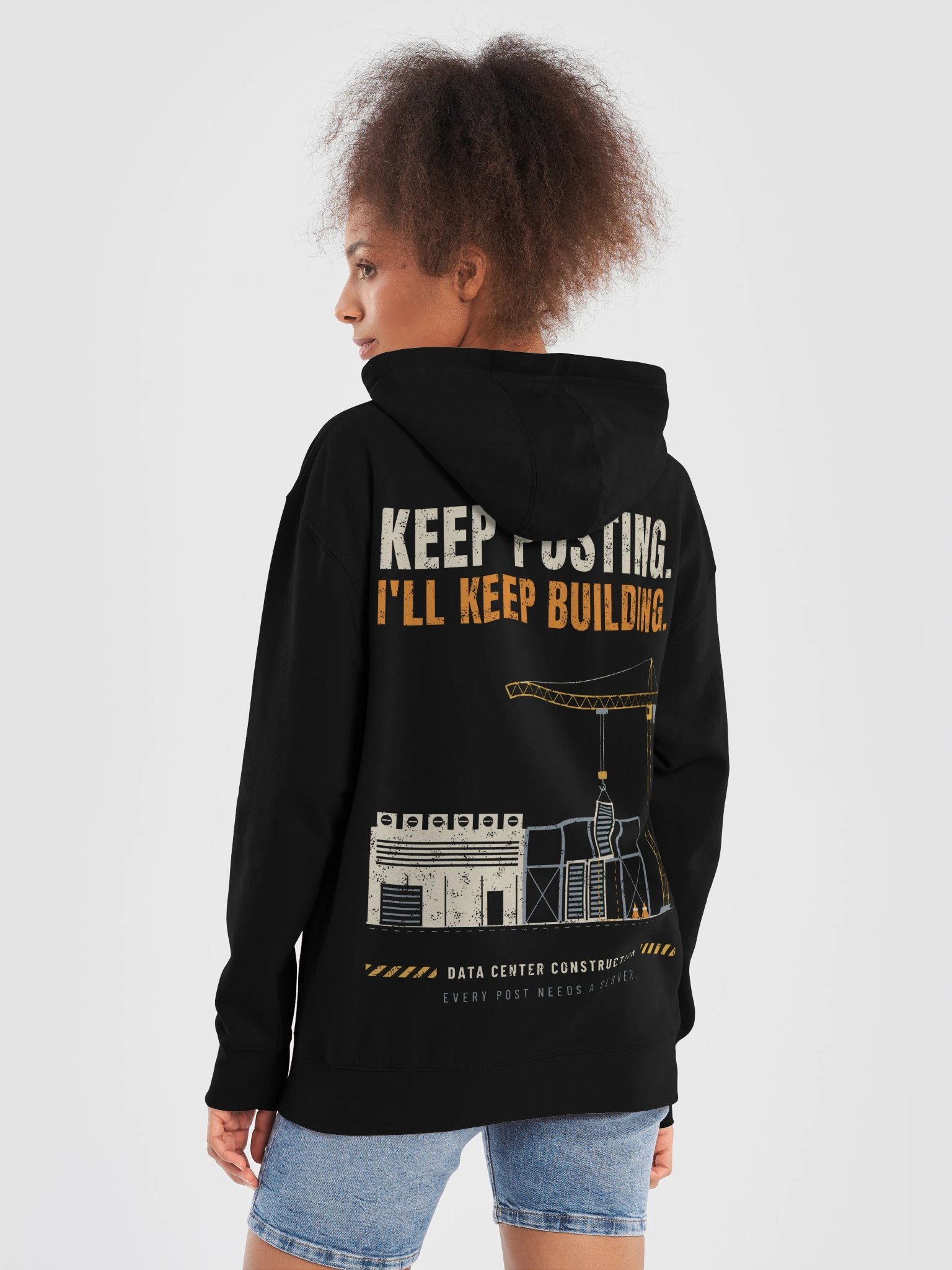 Keep Posting. I'll Keep Building. - Hoodie product image (31)