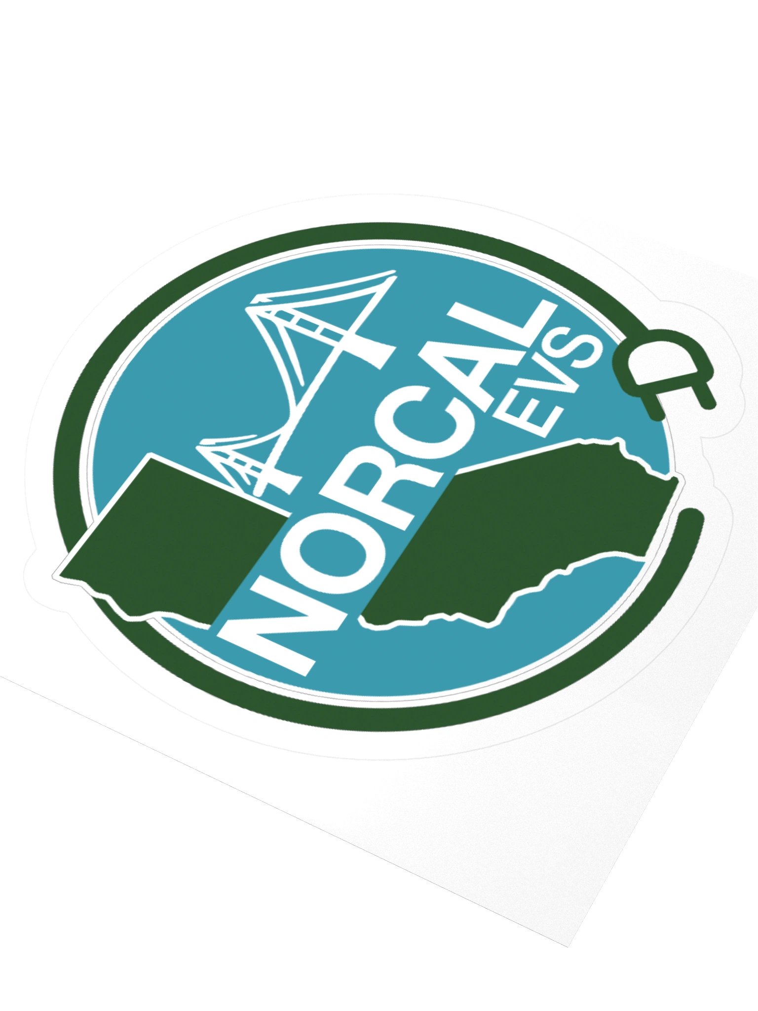 NorCal EVs Kiss-Cut Sticker product image (8)
