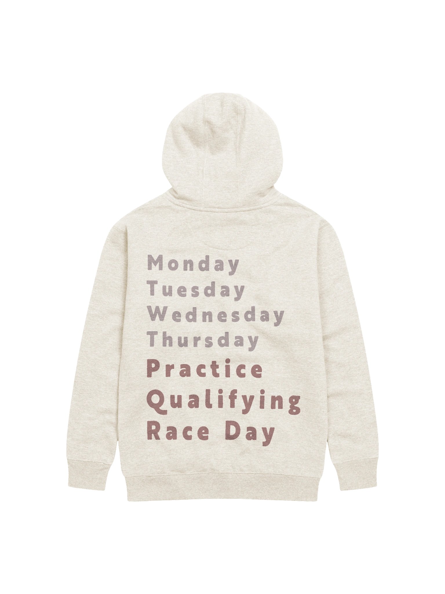 E20 // Race Week Hoodie (Cream) product image (2)