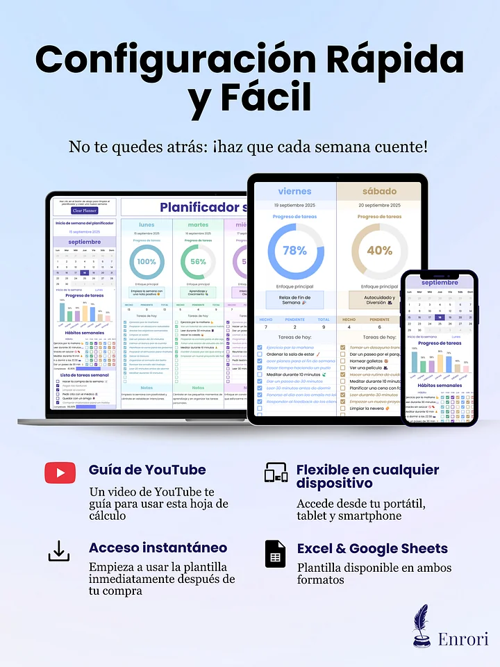 Planificador Diario y Semanal product image (2)