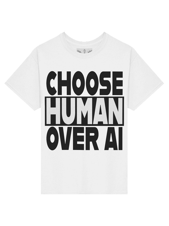 Choose HUMAN Over AI T-Shirt product image (1)