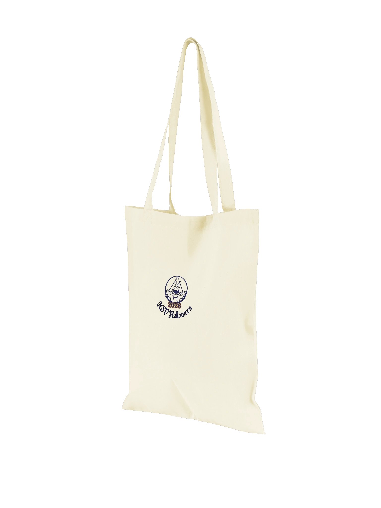 Cryptid On Your Corner Embroidered Tote (Light Mode) product image (2)