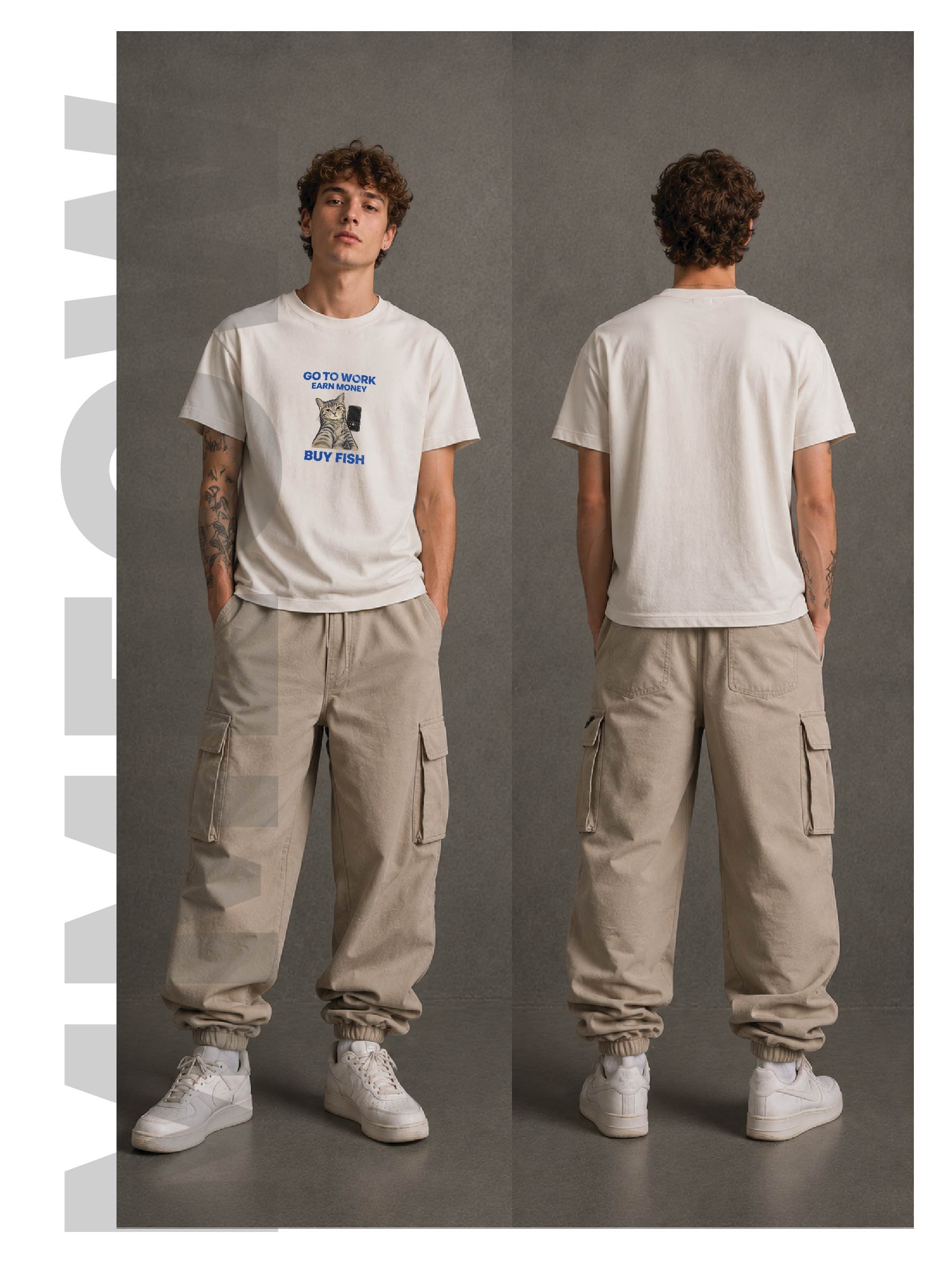 GO TO WORK T - SHIRT PRINTED product image (44)