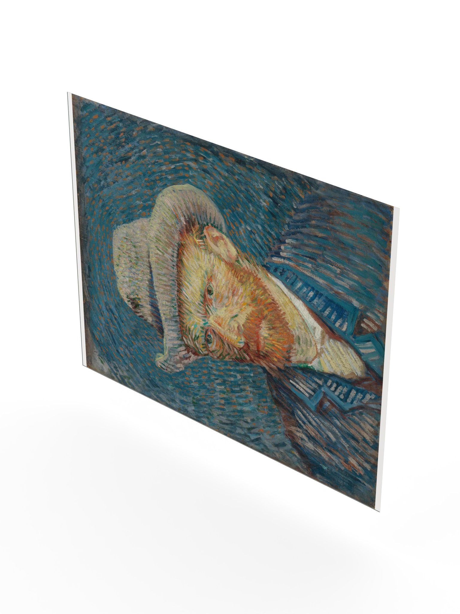 Van Gogh, Self-Portrait with Grey Felt Hat (1887) Fine Art Print product image (36)