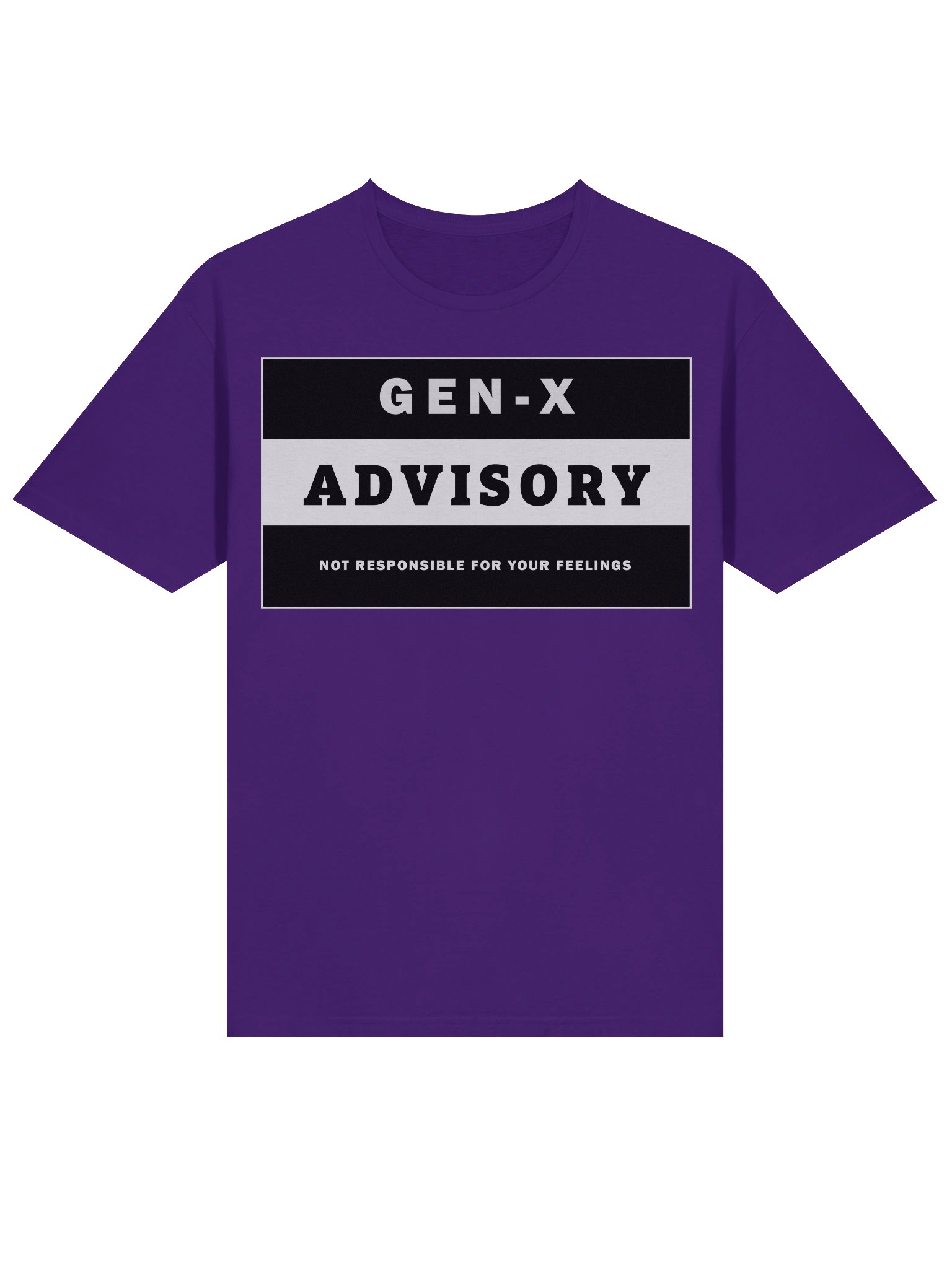 Gen‑X Warning Label — Not Responsible for Your Feelings product image (3)
