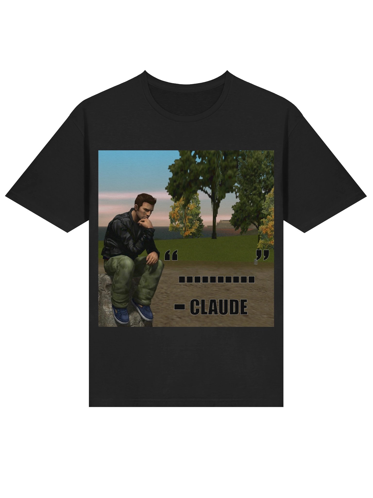 Claude "...." shirt product image (3)