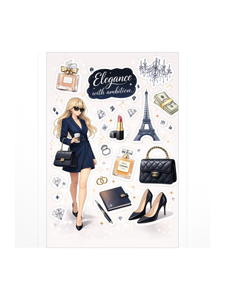 Glamorous Elegance Sticker Set product image (1)